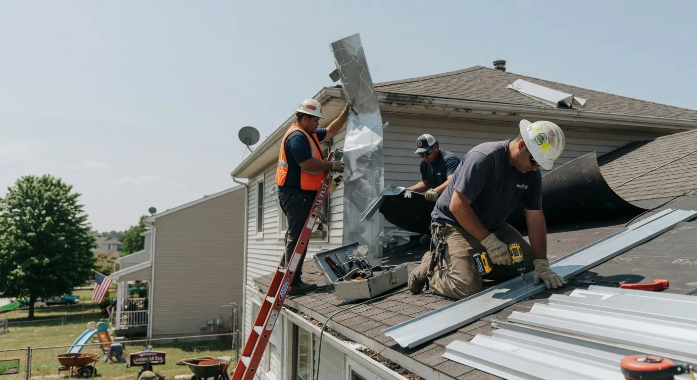 Storm Damage Metal Roof Repair in Saint Inigoes, MD